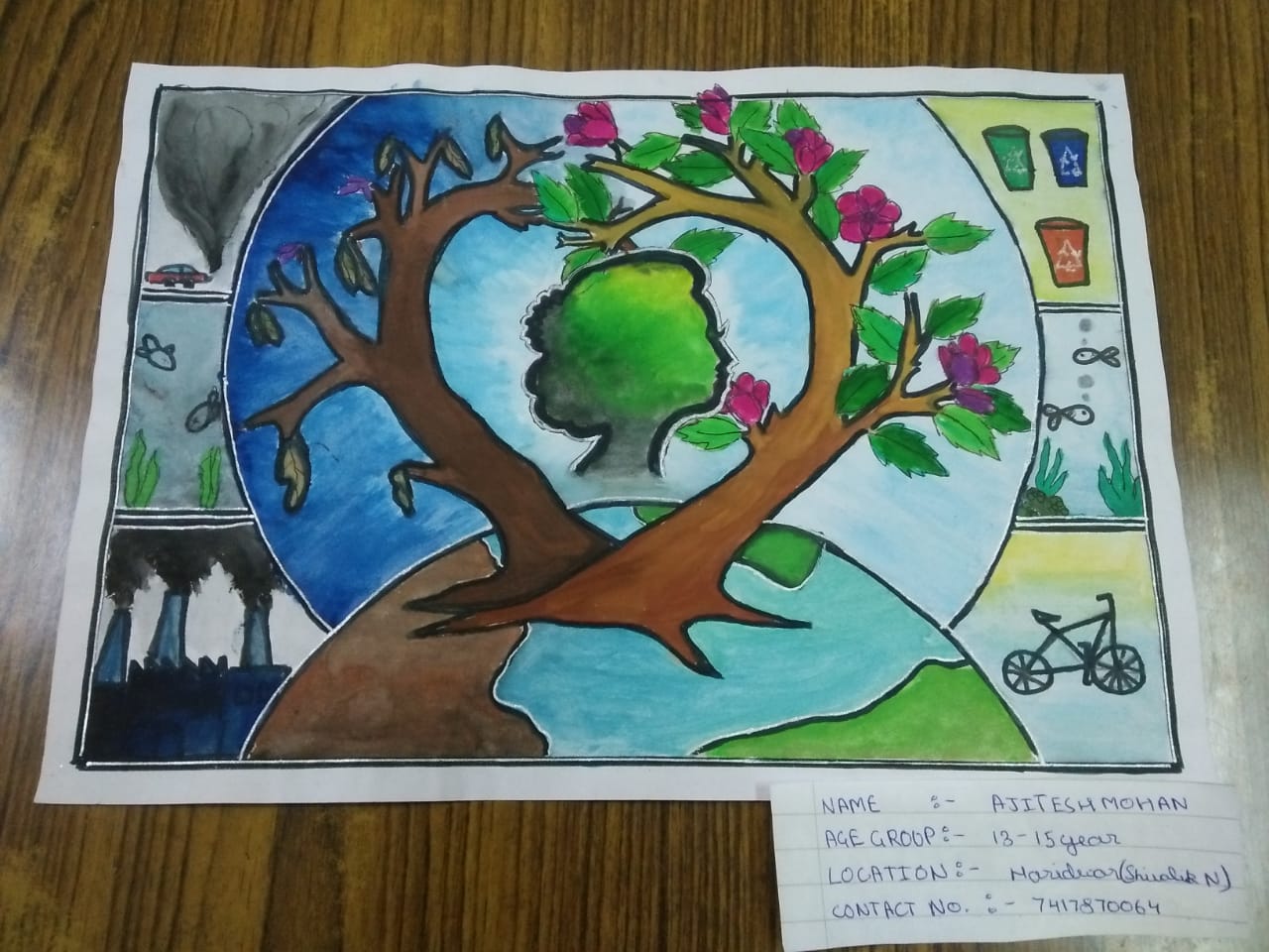 Ajitesh Mohan awareness drawing